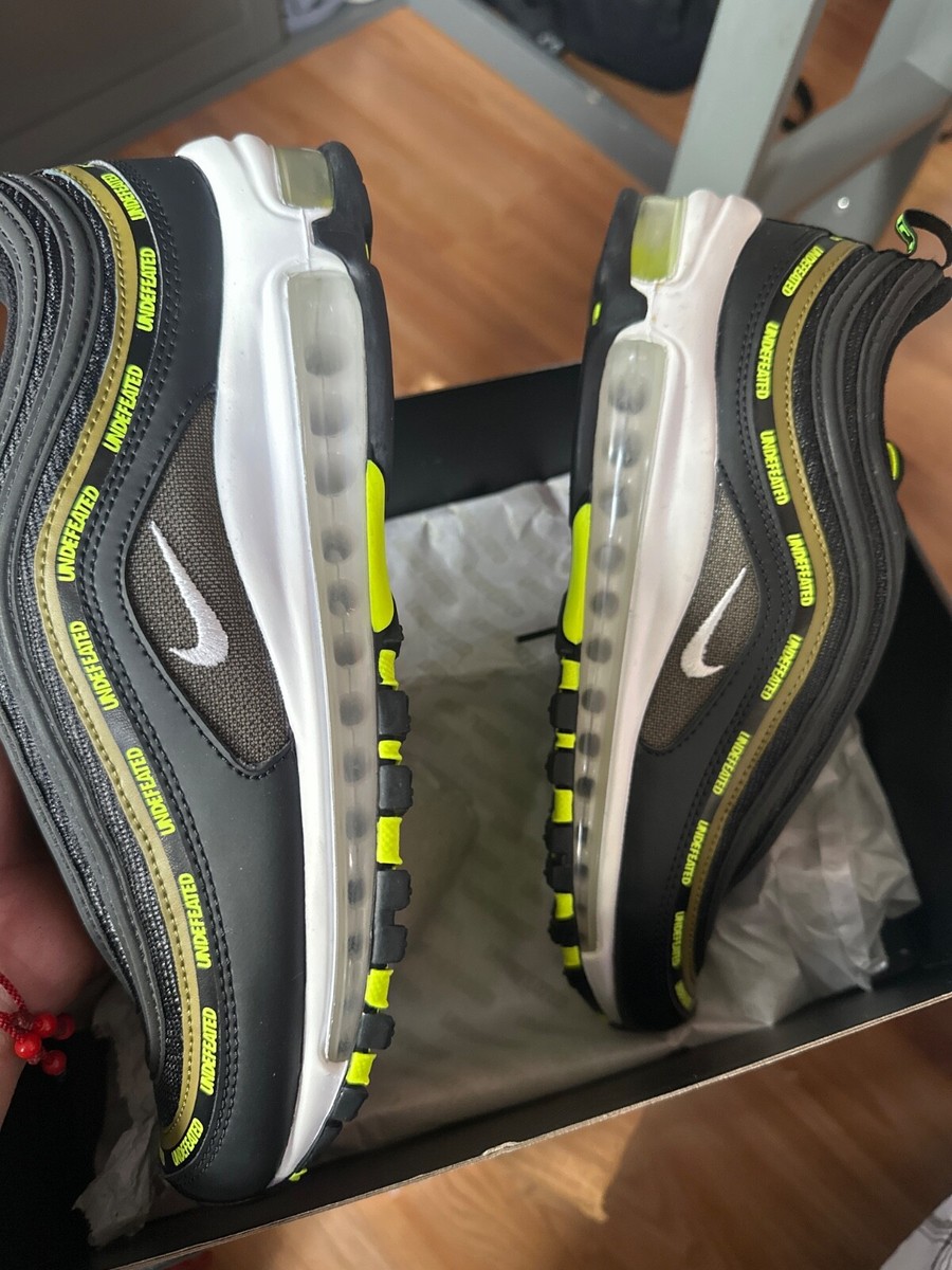 NIKE Air Max 97 UNDEFEATED ブラック/イエロー23cm Nike Nike Air Max 97 UNDEFEATED Black Volt | Size 9