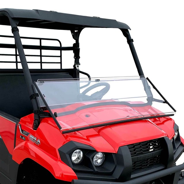 Clearly Tough Kawasaki Mule Pro MX Full Folding Windshield eBay