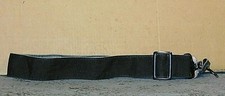 1970's Black Nylon Hippie Camera Strap A4437