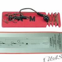 Dam Sumo Catfish Rig Waller Vorfach Mit Rassel Wels Montage 6/0 77Kg Dyneema Kva
