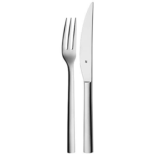 WMF Cromargan Nuova Posate da Bistecca, Argento, Pezzi