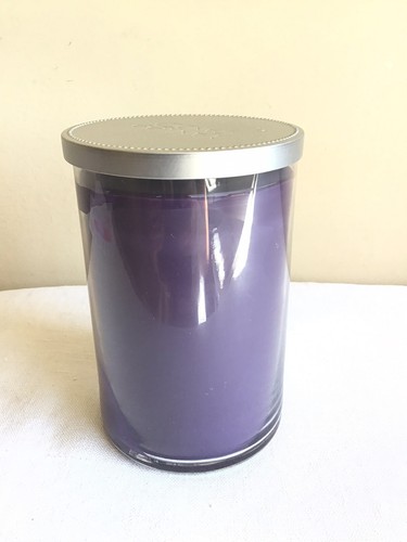 Nuovissima candela yankee candela tè alla mirtilla candela con coperchio piatto 22 once ritirata - Foto 5 di 7