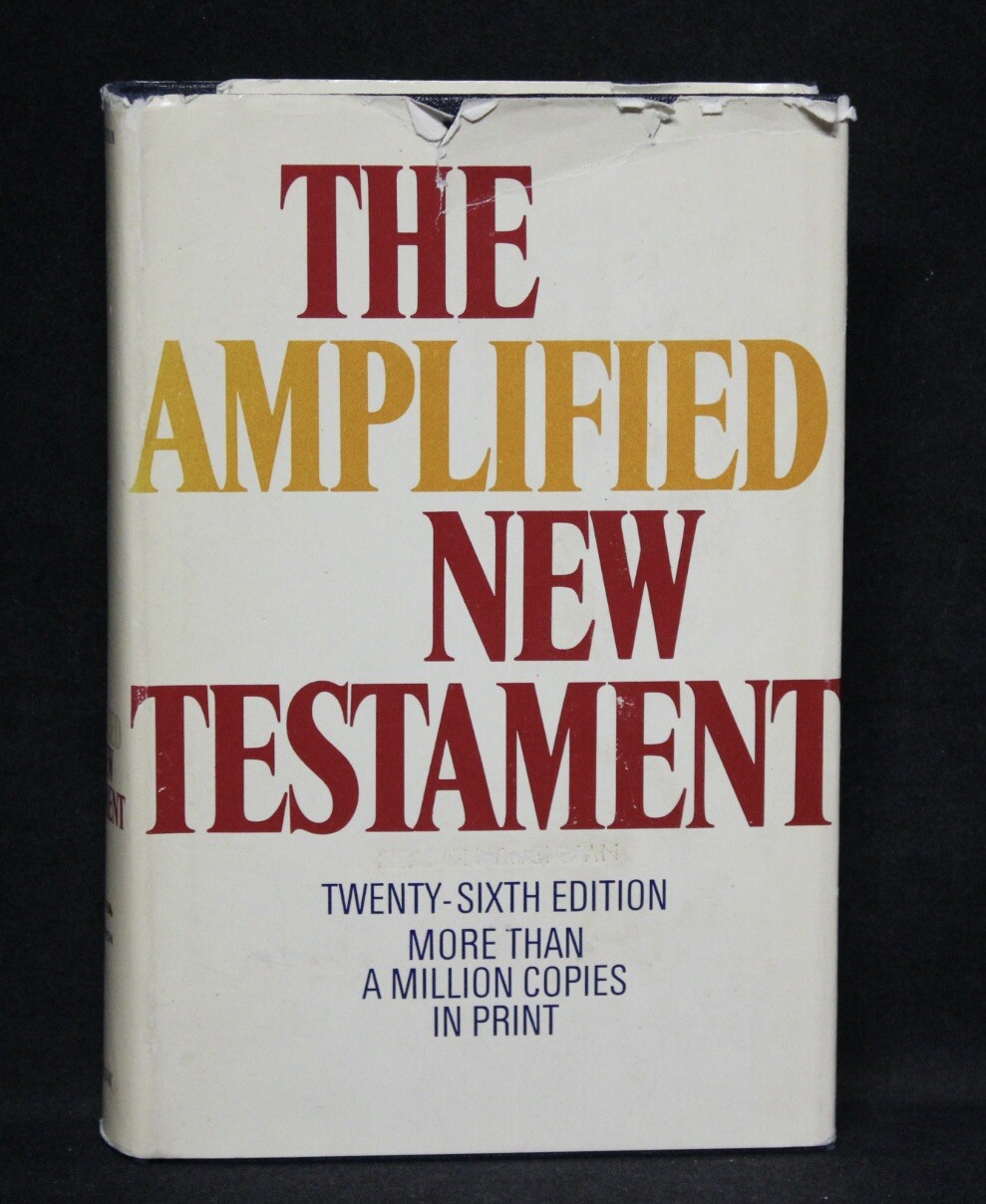 The Amplified New Testament 26th Edition Hardcover eBay