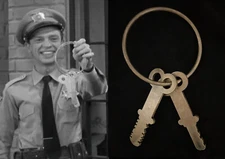 Mayberry jailhouse keys - The Andy Griffith Show - Barney Fife & Andy Taylor