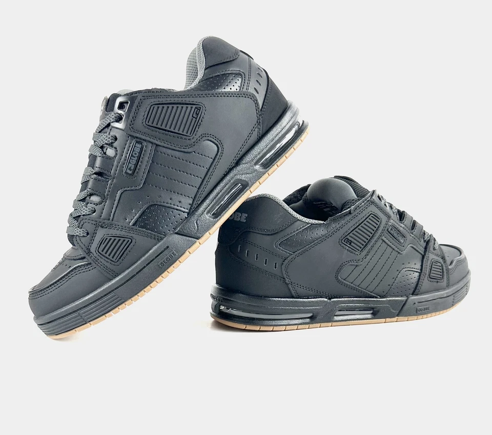 Globe Sabre Herren Skate Fashion Schuhe (schwarz) - Bild 3 von 4