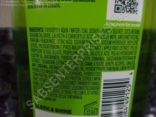 8 Garnier Fructis SLEEK & SHINE Smoothing 4 Shampoo + 4 Conditioner 12 FL oz. - Picture 7 of 12