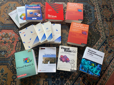 14 Handbücher Visual Basic 6.0, Power Basic, Betrieve