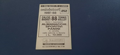 Figurine Calciatori Panini 1987/88 con velina - Scegli dall'elenco da 1 a 303 - Imagen 203 de 263