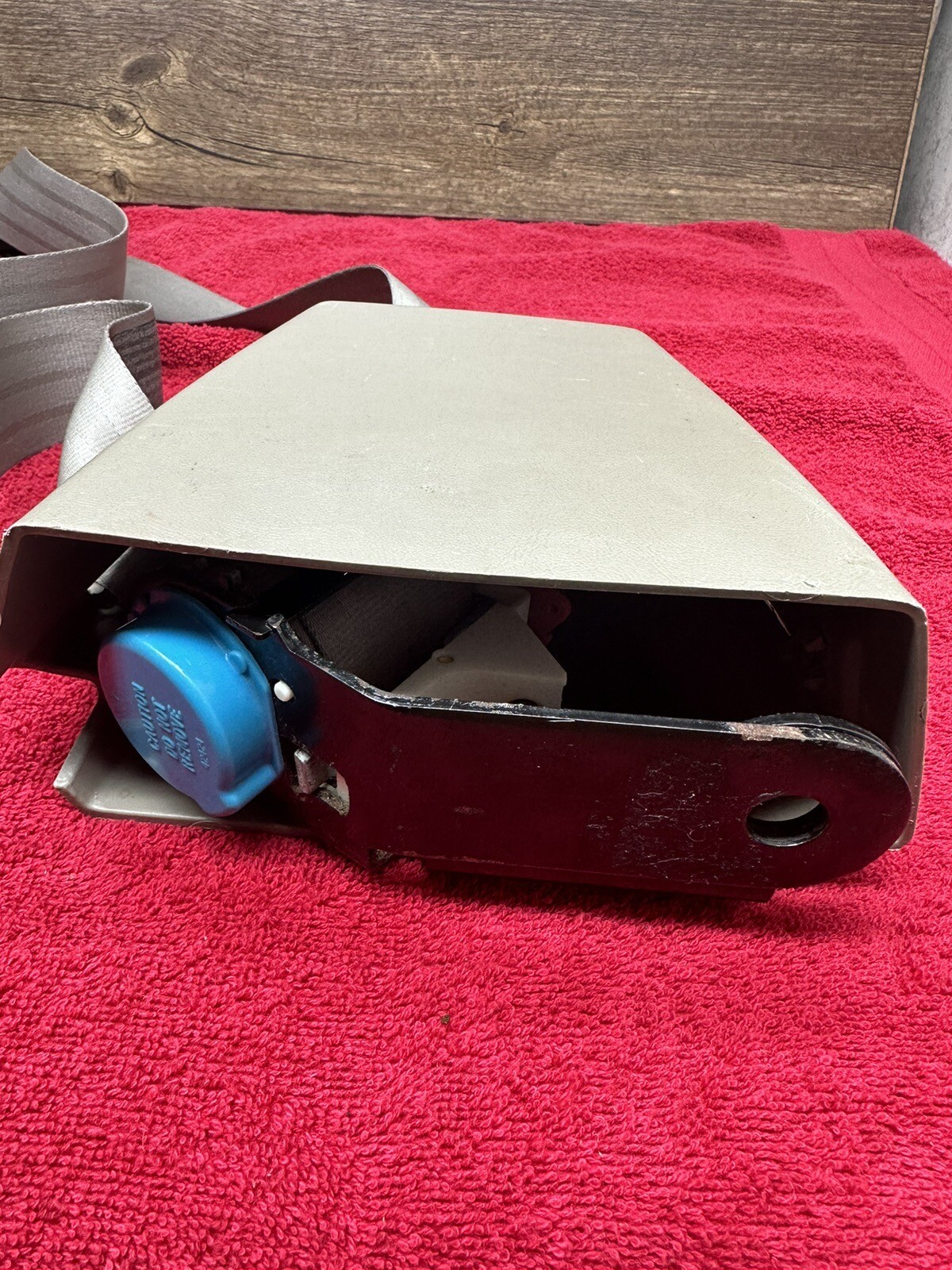 8898 CHEVY SILVERADO GMC OBS EXTENDED CAB SEAT BELTS TAN RETRACTORS