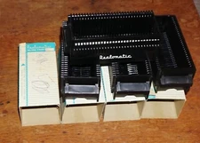 Realomatic Slide Trays For Realistic Model 400 Projector. 30 Per Tray Lot Of 4.