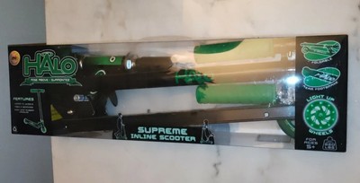 Halo Folding Scooter - Supreme Inline Green Age 5 F2264 for sale 