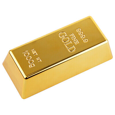 Fake Gold Bar Paperweight/Door Stop 