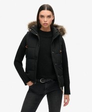 Image of Superdry Womens Everest Faux Fur Gilet