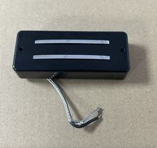 Black Guitar P90 Soapbar Dual Hot Rail Alnico Pickup