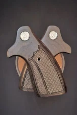 Colt King Cobra 2019-2025 Ext Target Grips "Legacy" Dragonscales/Stipple Opt Top