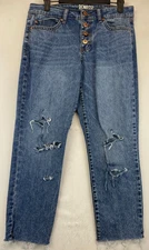 New York Rewash Brand Jeans - Juniors Size 9 - High Rise Vintage Reunion (3562)