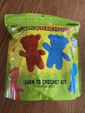 NIB Sour Patch Kids Crochet Kit, DIY Craft Kit w/Yarn, Hook  Instructions