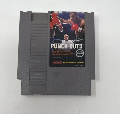 Mike Tyson's Punch-Out - NES Cartridge Only – Authentic & Tested Working