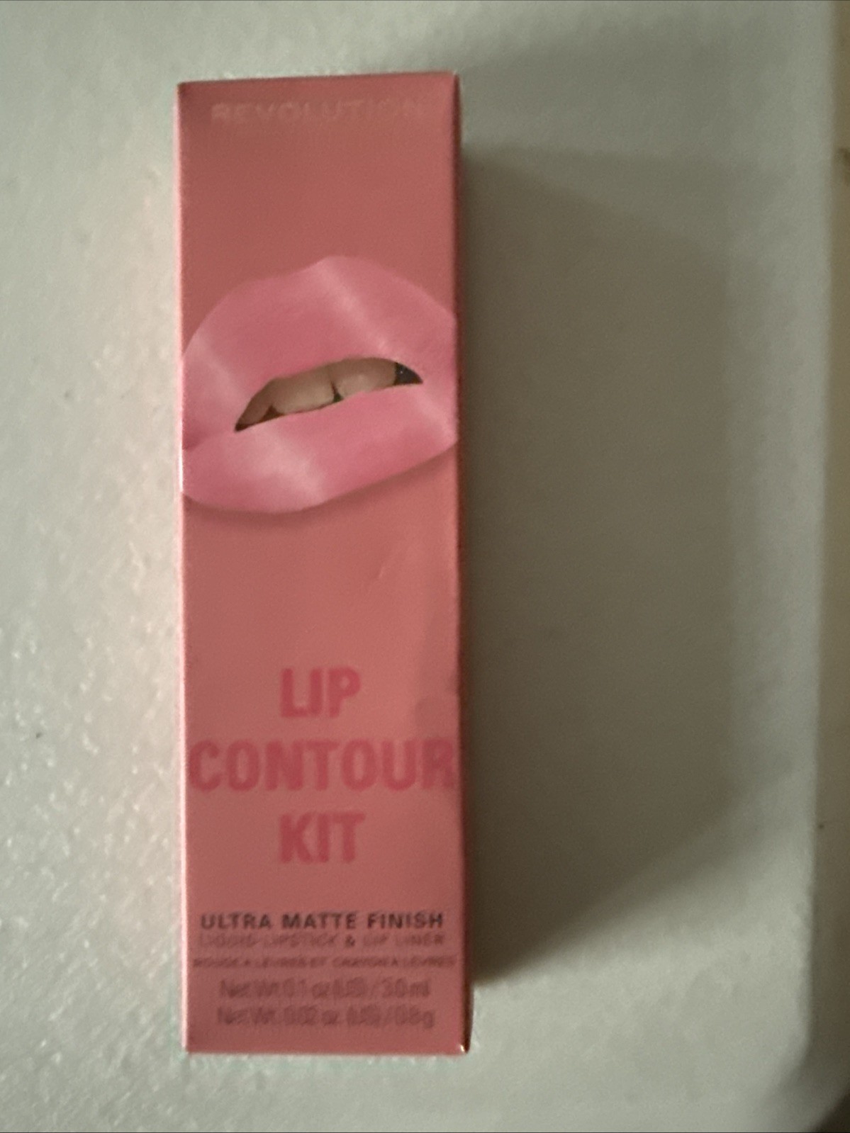 Revolution Lip Contour Kit Ultra Matte Finish Liquid Lipstick+ Lip Liner ~ Queen