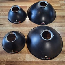 4 Norman Strobe Reflectors 5W 16" and 5E2 10" VG