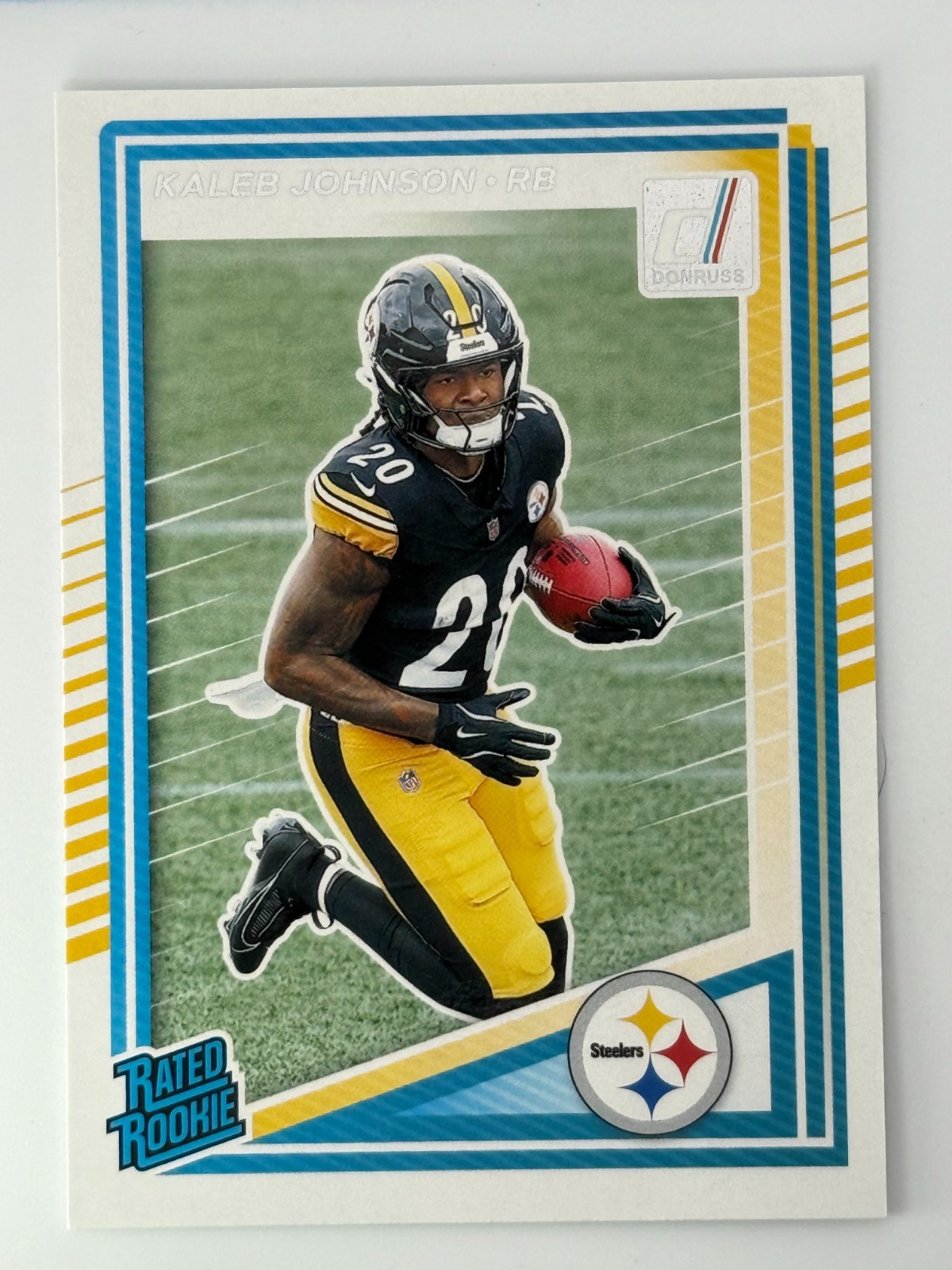 2025 Panini Donruss - Rated Rookie Kaleb Johnson #322 (RC) FREE Shipping