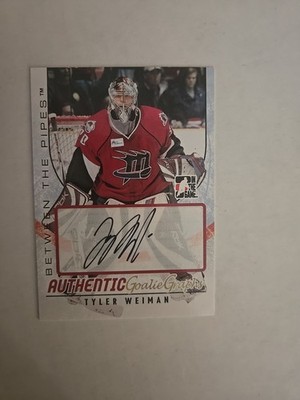 2007-08 In the Game Between the Pipes - Goalie Graphs Tyler Weiman (AU, RC)