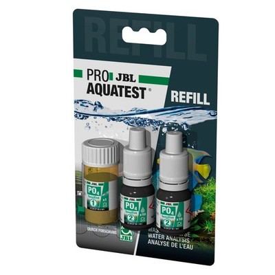 JBL Phosphat Test-Set sensitiv PO4 - REAGENS REFILL Nachfüller Wassertest Algen