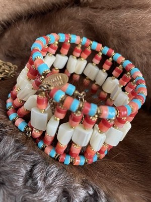 MIRIAM HASKELL ARMBAND, HALSKETTE UND OHRRINGE 50er Jahre