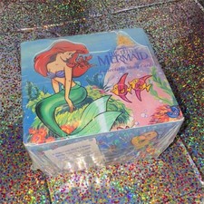 Disney The Little Mermaid Story Cards Pro Set 1991 Sealed Box 127 Cards