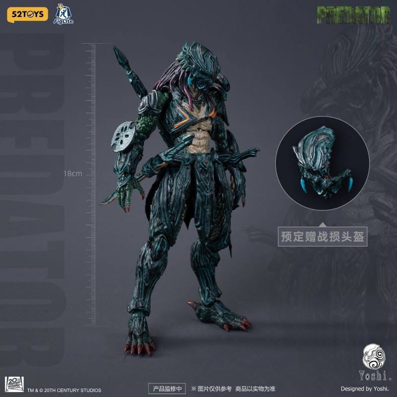 52TOYS Lightning Dance Predator Designed by Yoshi 1/12 Action Figure With Bonus