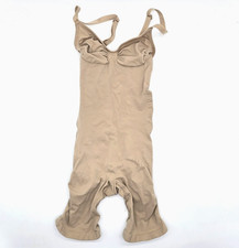SKIMS Seamless Sculpt Bodysuit Small Nude Mid Thigh Shapewear
