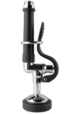 Pre Rinse Sprayer Commercial Kitchen 1.42 GPM Ergonomic Handle Black
