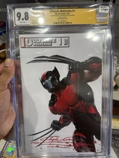 CGC 9.8 Ultimate Wolverine #1 2025 Marvel Clayton Crain Sketch Bloody Signed