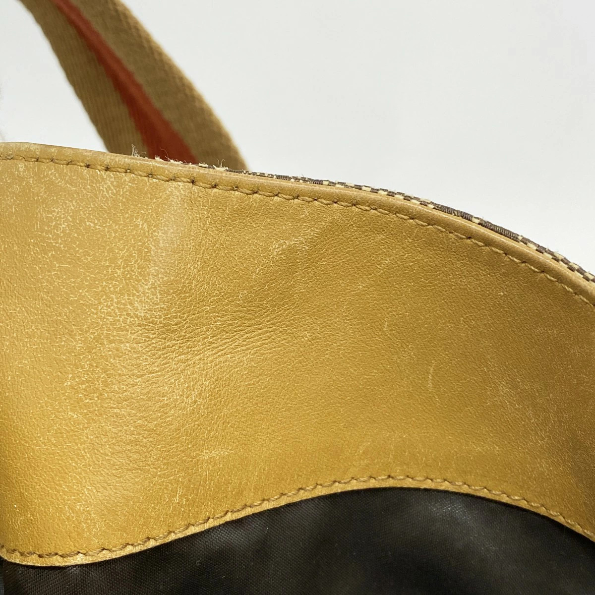 Gucci GG Canvas/Bamboo 2Way Handbag Brown Gold Hardware thumbnail 8