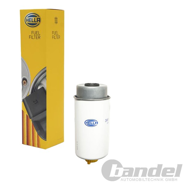 Hella Kraftstofffilter Passend FüR Ford Transit | 8ZF 366 110-411-image