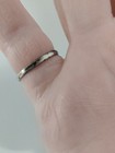 ​Antique 100+ Yr Old 800 900 Silver Filigree Ring Elongated Statement Sz 6 — photo 7