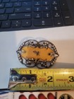 CATHERINE POPESCO BROOCH FRANCE VINTAGE APX. 2 1/4" X 1 1/2" SFH — photo 2