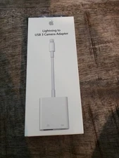 Sealed New Genuine OEM Apple Lightning to USB 3 Camera Adapter A1619 ‎MK0W2AM/A
