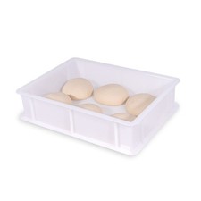 FUMOSA ital. Pizzaballen-Box Set »Home« (40x30x10) | Teigbox Teigwanne Stapelbox