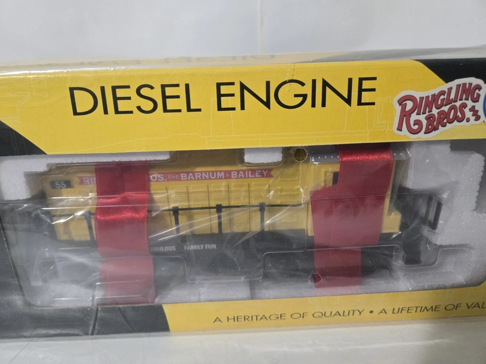 K Line O-O27 Gauge Ringling Bros. S-2 Diesel Switcher With Horn New Sweet - Image 2 of 3