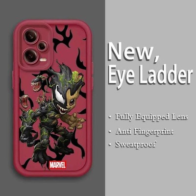 Marvel Groot Spider-Man Art For Xiaomi Redmi Note 14 13 13R 12 12R 11 11E 11T 11