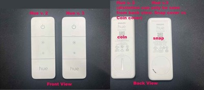 Ultra Slim Wall Holder For Philips Hue Light Switch Remote