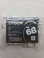 Genuine Epson 68 Black ink cartridge, T0681