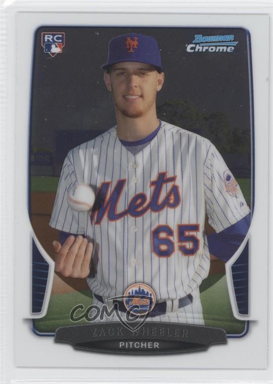 2013 Bowman Chrome Zack Wheeler #49 9y7