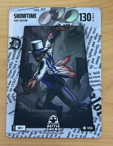 2024 Bo Jackson Battle Arena HEADLINER Battlefoil Showtime HBF-1 SP