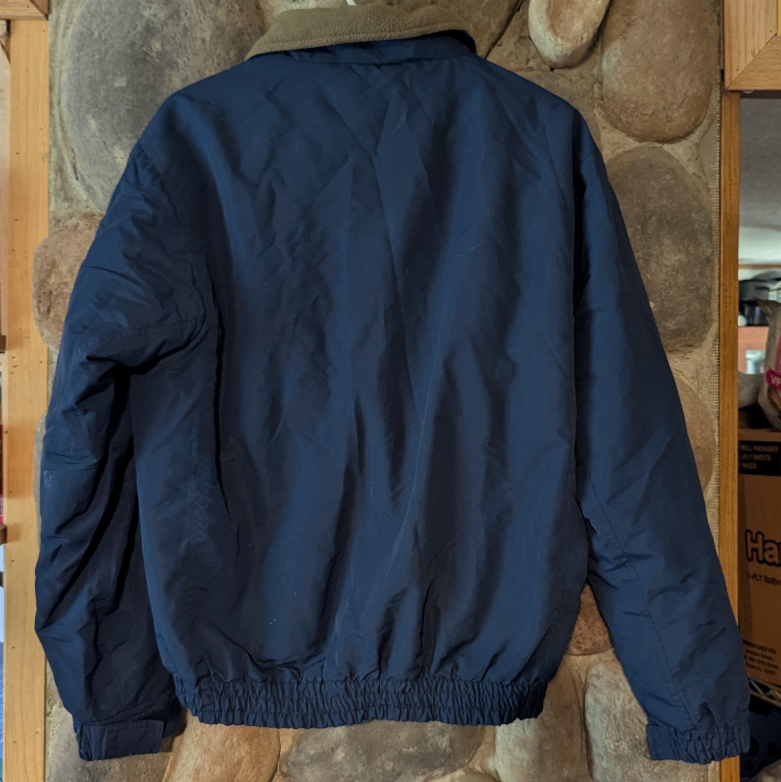 Cabela's Medium Weight Blue Polyester Lined Zippe… - image 2