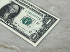 2017A $1 Bill Fancy 7777 Serial Number L40037777B Lucky Sevens AU/XF — photo 2