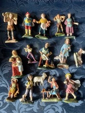 Lotto Statuine in plastica presepe Anni 70