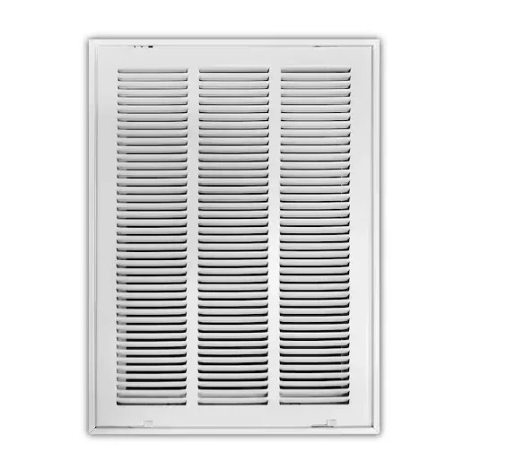 Everbilt 14 in. x 20 in. Steel Return Air Filter Grille in White