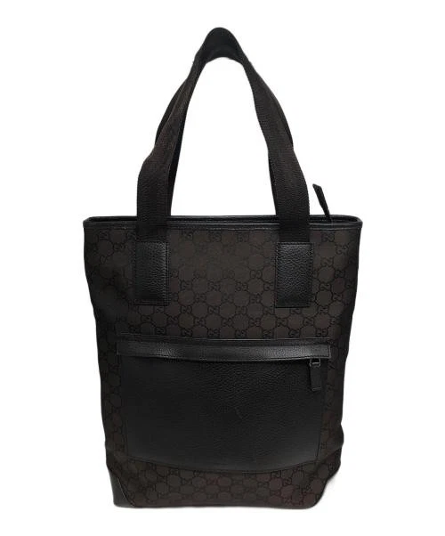 Sac fourre tout GUCCI GG marron 180450